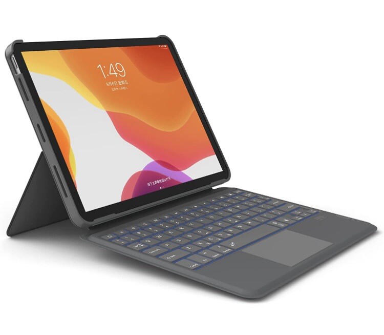 Detachable Wireless Touch Keyboard Case Smart Cover Apple iPad Pro 11", iPad Air
