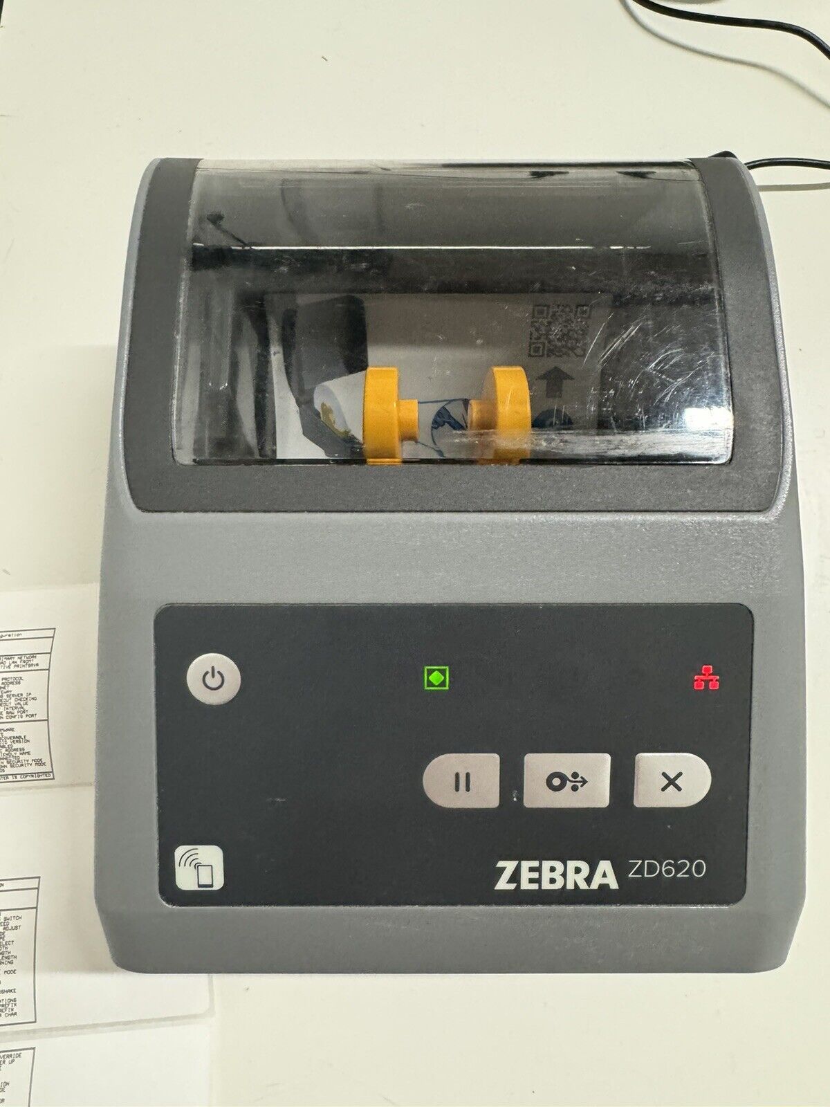 Zebra ZD620 Thermal Barcode Label Bluetooth Printer USB Serial Ethernet...