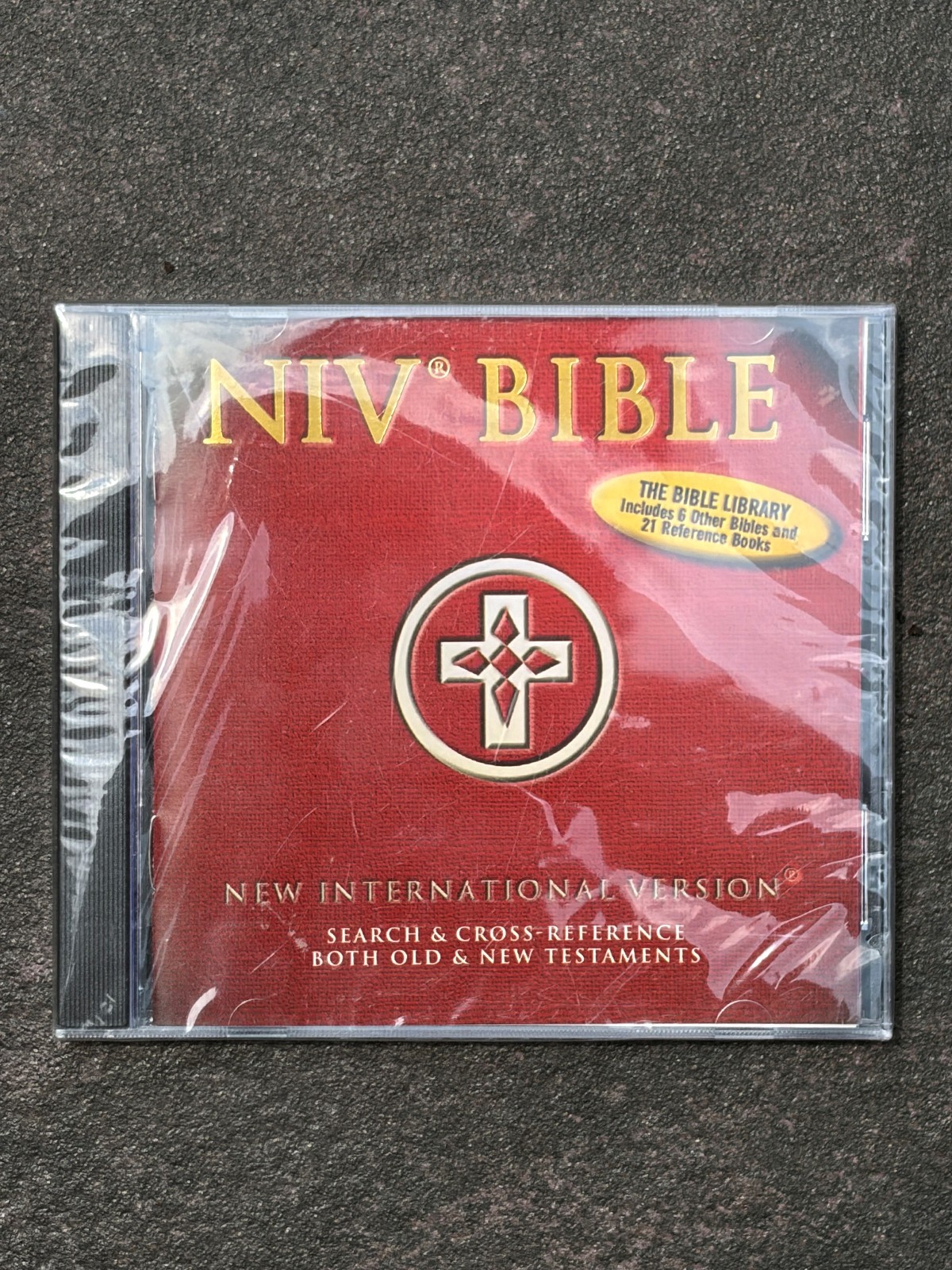 New Sealed NIV BIBLE Int’l Library Edition 1998 PC CD-ROM 6 Bibles 21 Ref. Books