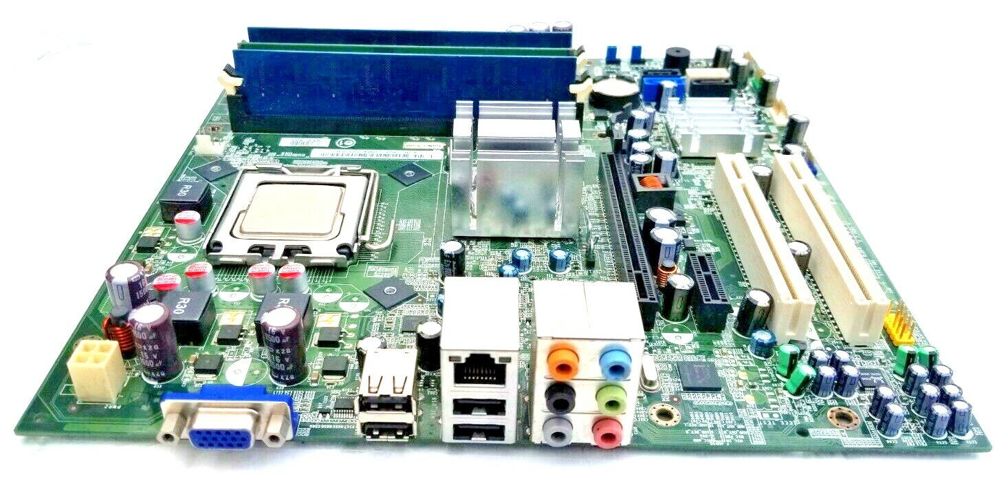 DELL 0CU409 MOTHERBOARD + 1.60GHz INTEL DUAL-CORE SLA3J + 5GB RAM