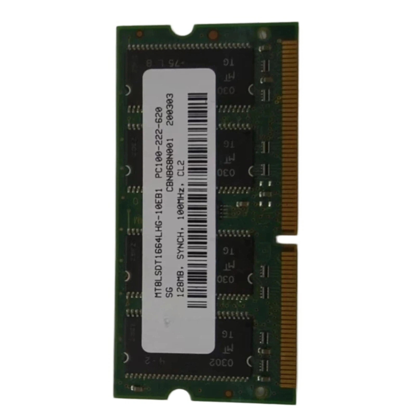 128MB Printer Parts Memory PC100-222-620 Fits For Micron MT8LSDT1664HG-10EB1