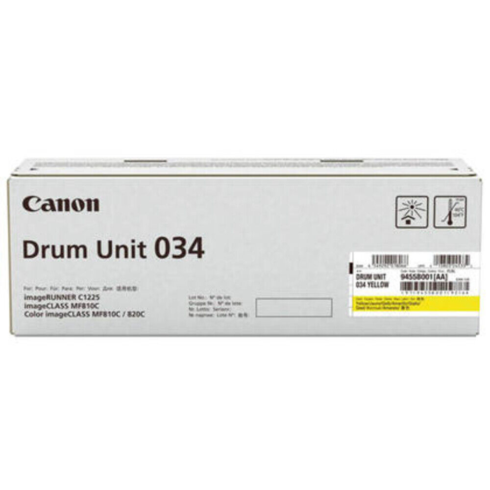 Canon MF810Cdn CRG034 Yellow Drum