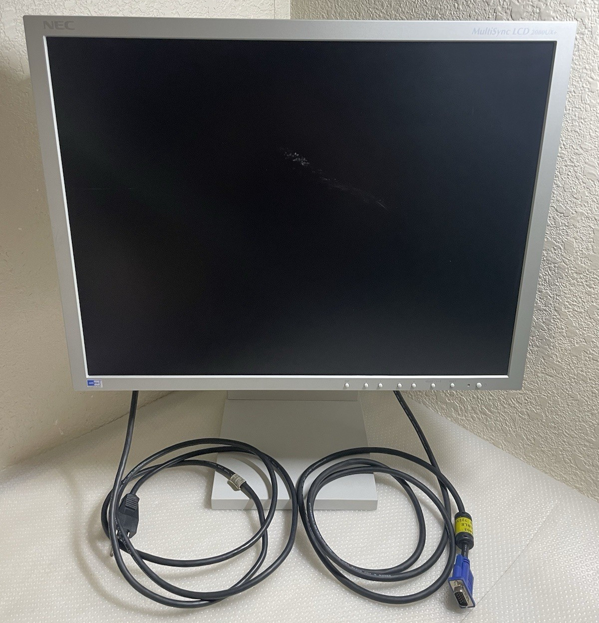 NEC MultiSync LCD2080UX+ Monitor ***AS IS***Has Scuffing On The Screen***