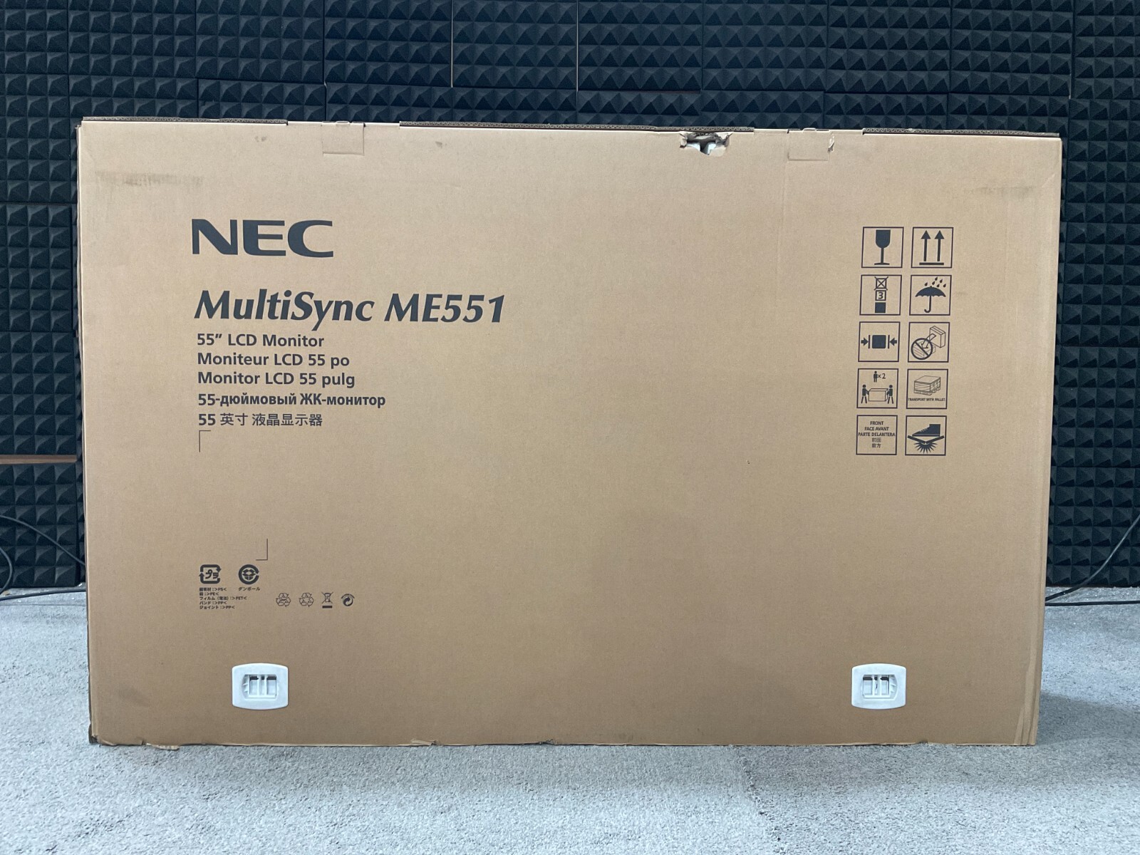 NEC MultiSync 55" LED LCD TV Monitor 4K ME551-AVT3 ✅❤️️✅❤️️  NEW SEALED