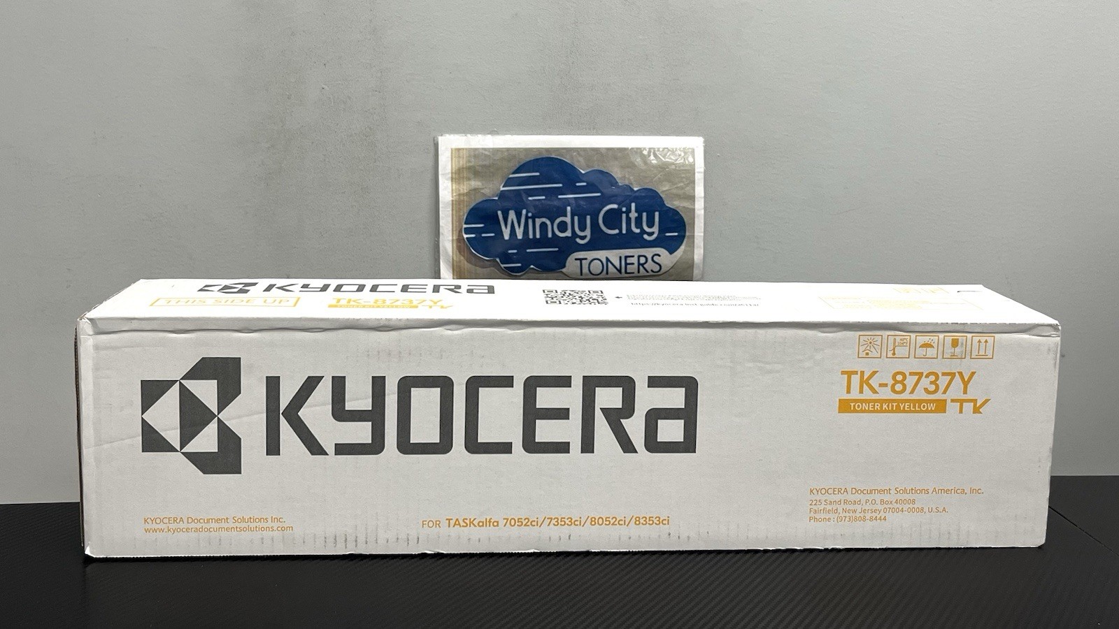 Kyocera TK-8737Y (1T02XNAUS0) Yellow Toner Cartridge 30k page Genuine New