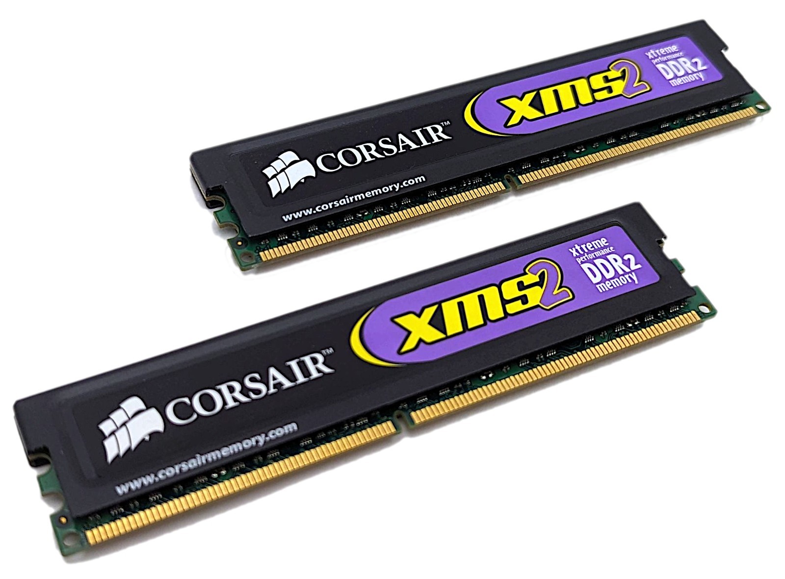 Corsair XMS2 4GB Kit (2x2GB) PC2-6400 DDR2-800 Memory RAM DIMM CM2X2048-6400C5