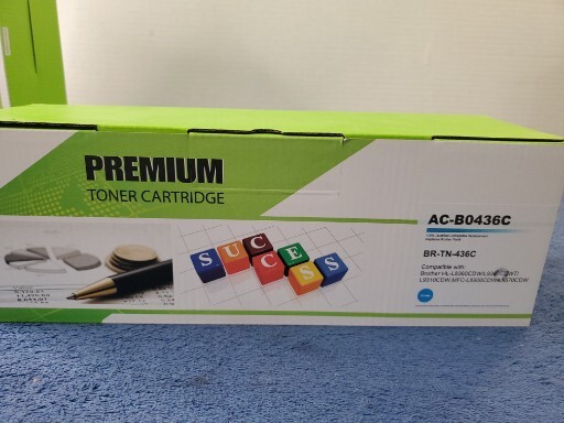 AC-B0436C TN436C  CYAN Super-High-Yield Toner Cartridge Genuine 