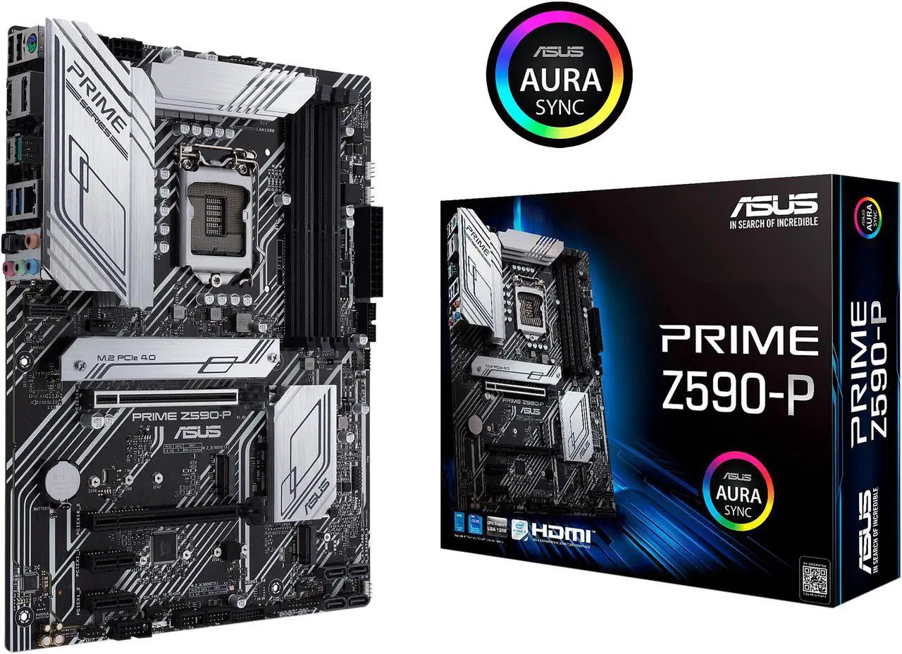 ASUS PRIME Z590-P LGA 1200 Intel® Z590 Chipset ATX Intel Motherboard