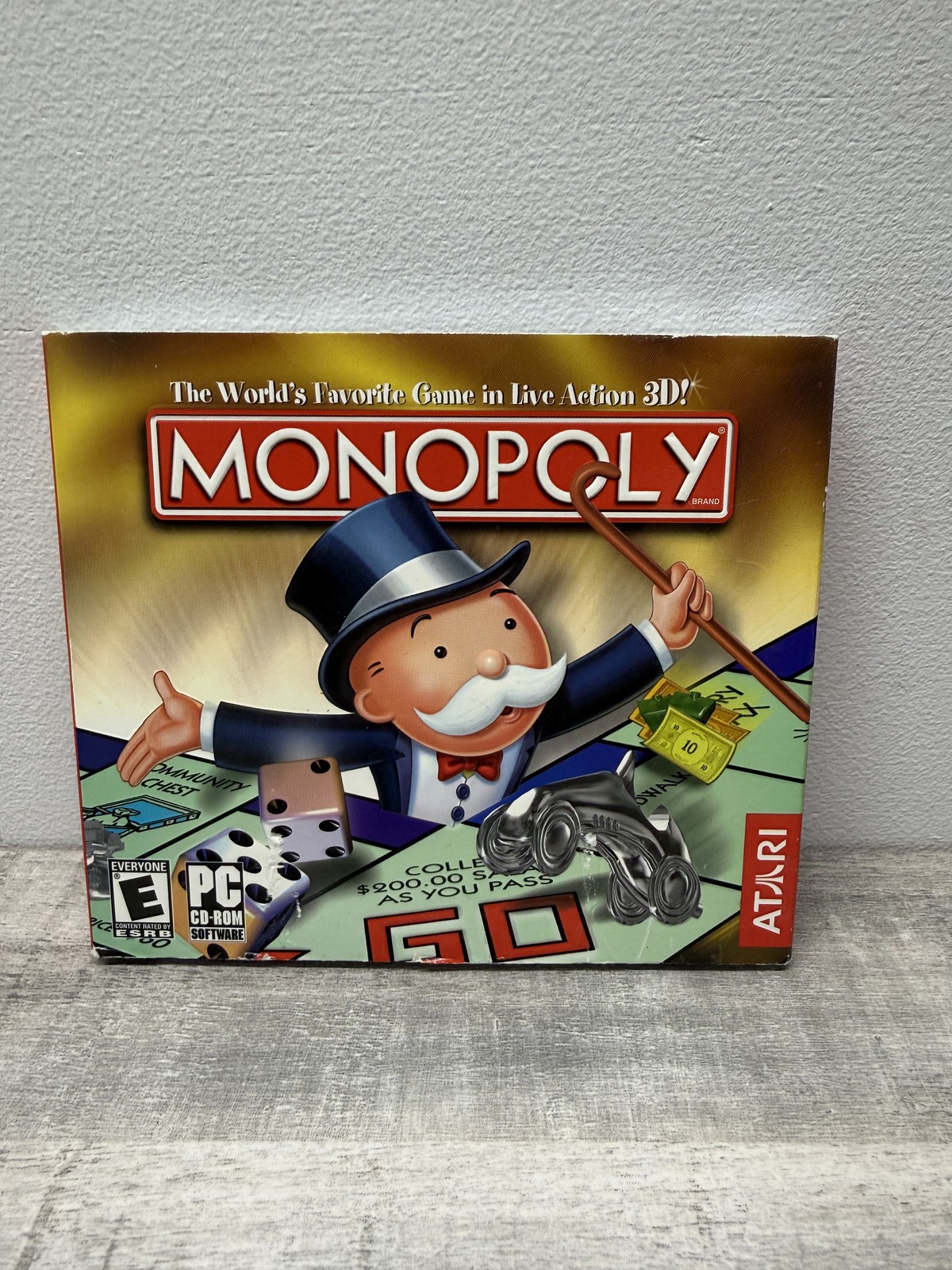 Monopoly PC CD-ROM Software for Windows 95/98/Me - Atari Hasbro Interactive