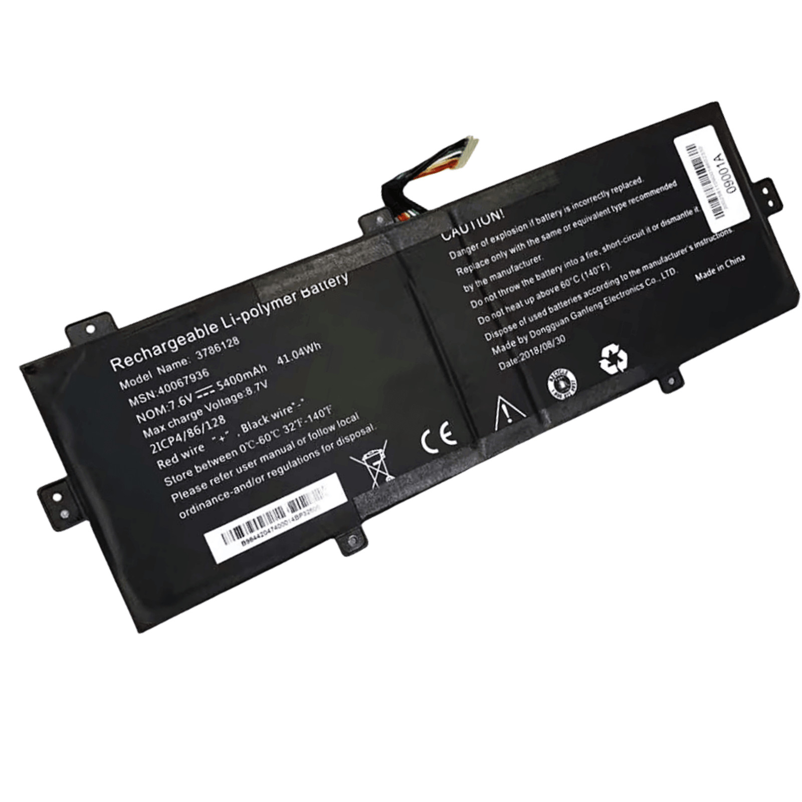 New 5400mAh 3786128 Battery For Medion Akoya E3222 E4253 71 72 MD63310 MD63810