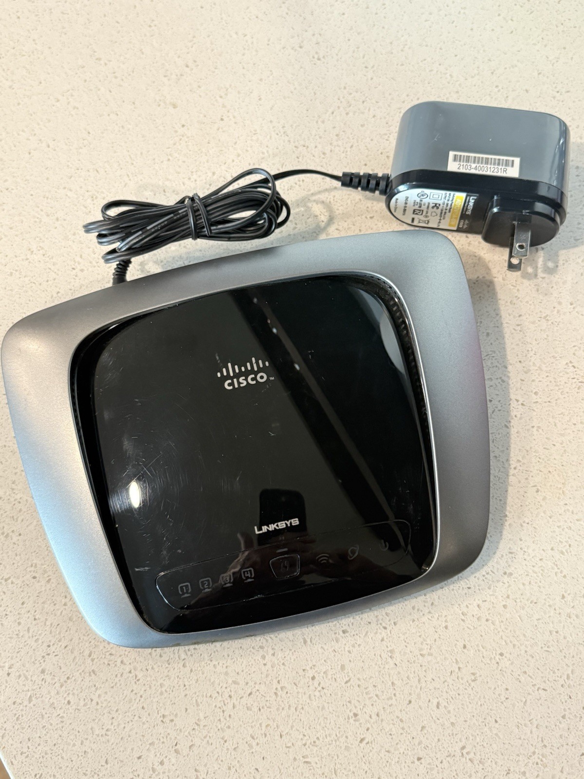 Cisco Linksys WRT310N Wireless-N Gigabit 4 Port Router W/Cord