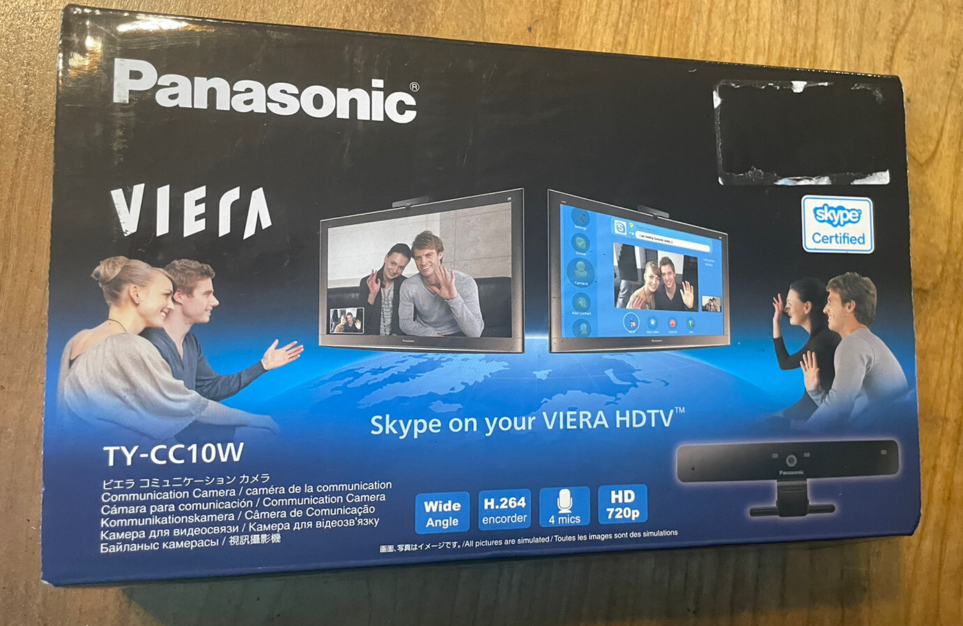 Panasonic Viera TY-CC10W Web Cam