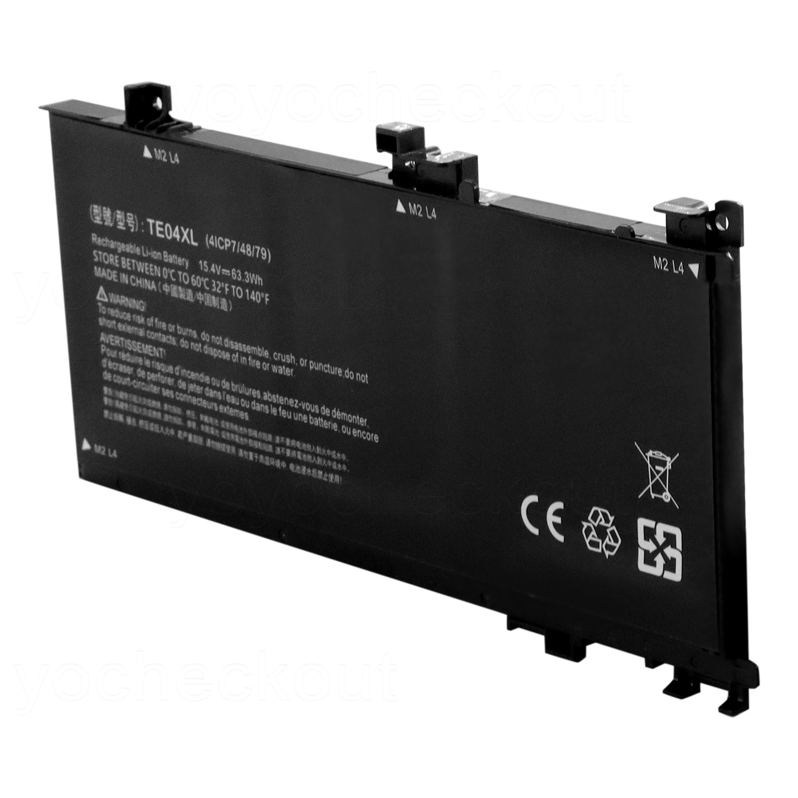 TE04XL Battery for HP Omen 15-AX200NA HSTNN-DB7T 905277-855 905277-555 63.3Wh