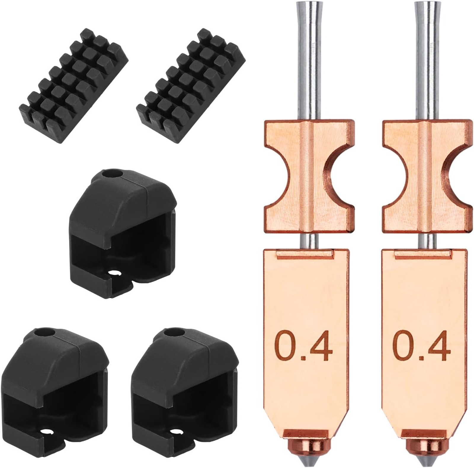 2PCS 0.4MM Upgraded Integrated Adventurer 5X Nozzle