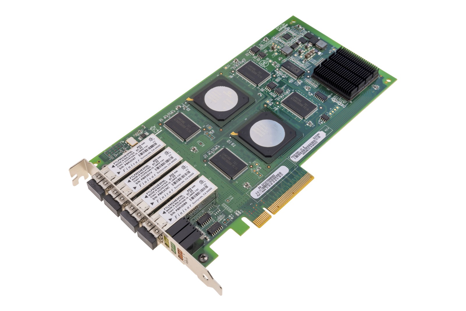Network interface card Dell Qlogic QLE2464 4x4Gb FC PCIe 1.0a x8 ADAPTER GDKV4