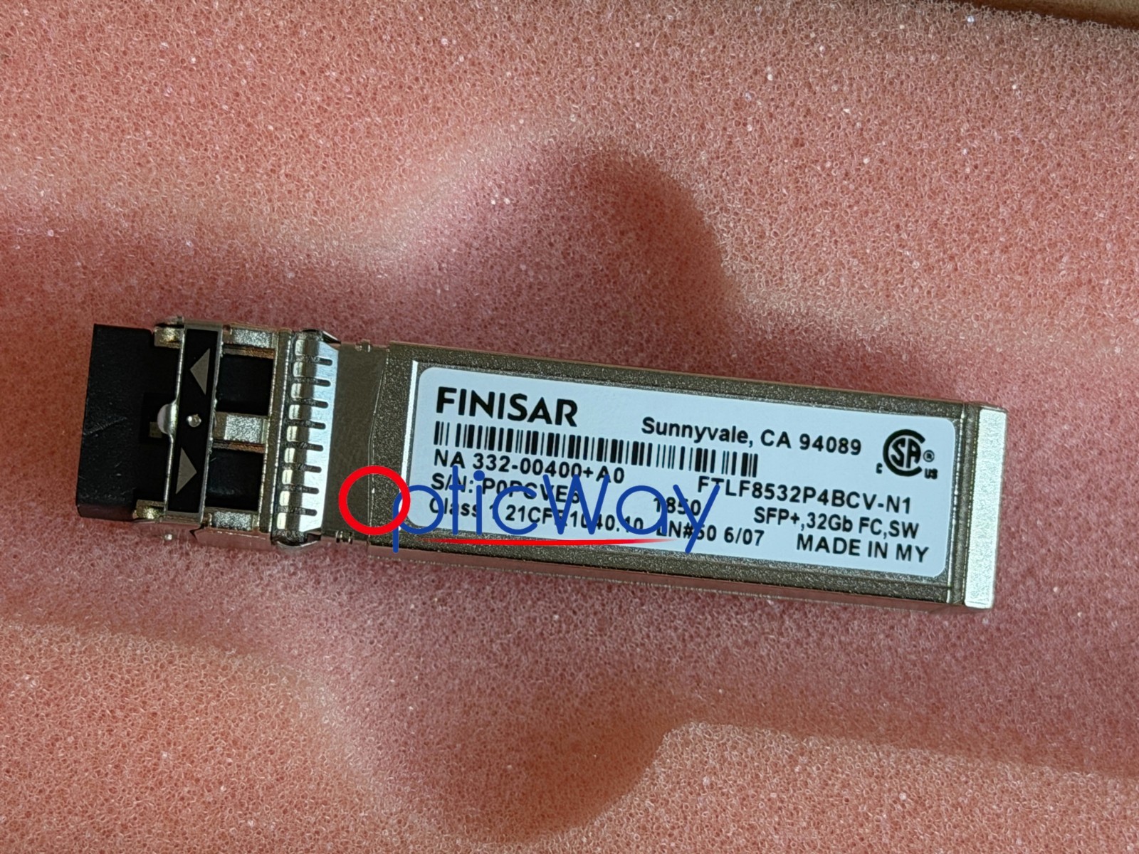Lenovo 332-00400+A0 01KP583  SFP+ 32G FC FTLF8532P4BCV-N1 850nm MMF X6603A