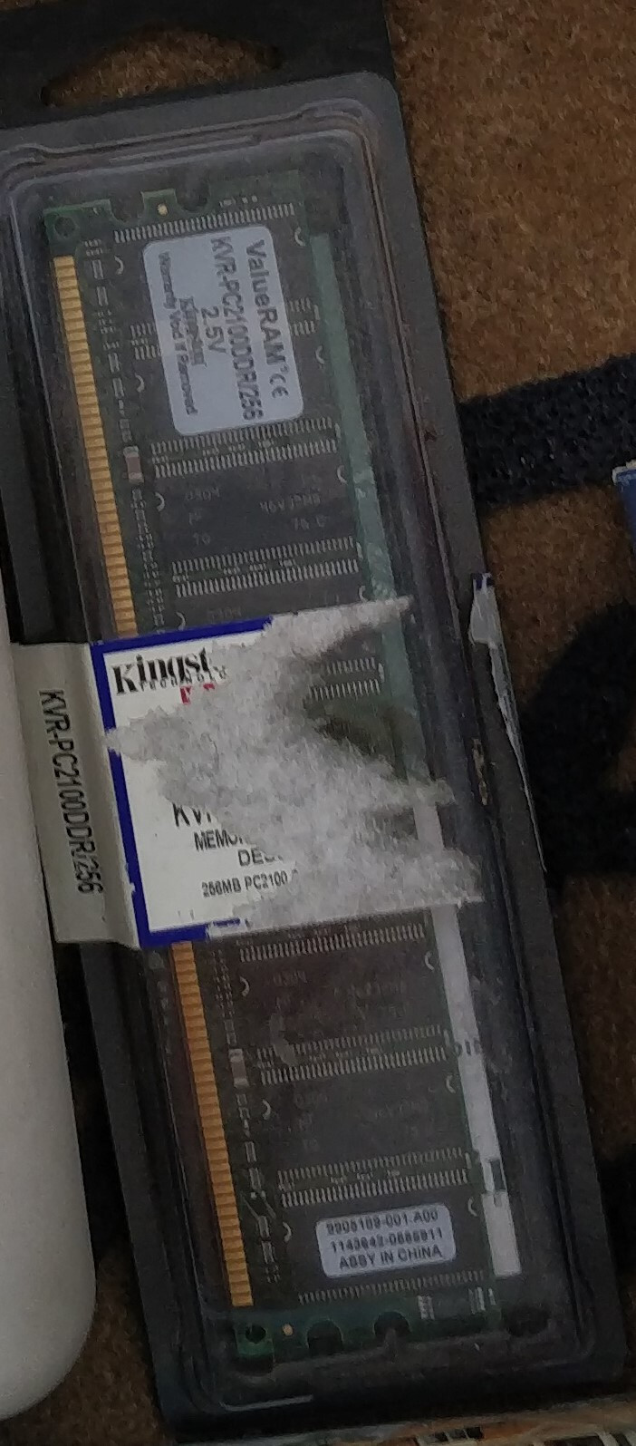Kingston Value Ram KVR-PC2100DDR/256