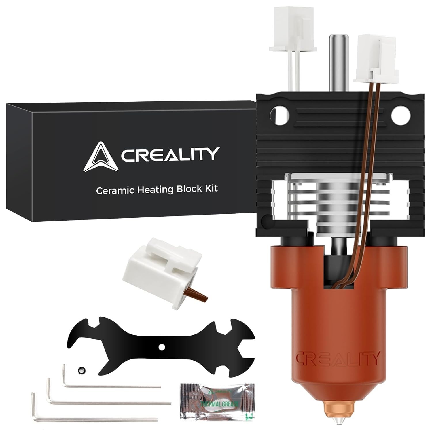 K1 Series Hotend Upgrade Kit: Ceramic Heating Block for High-Speed 3D Printing