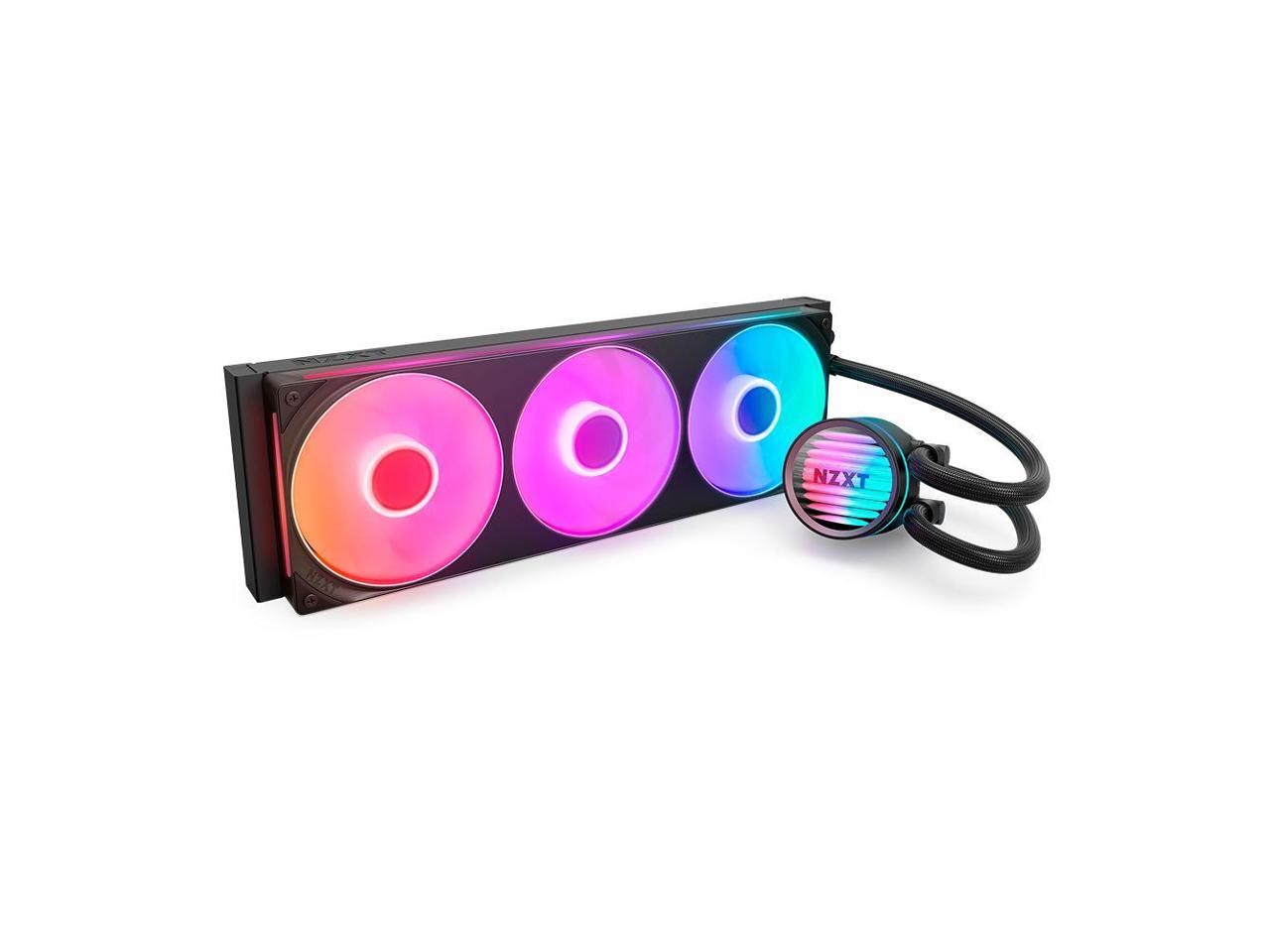 NZXT Kraken Core 360 RGB - AIO CPU Liquid Cooler - 360 mm Radiator -  360 mm Sin