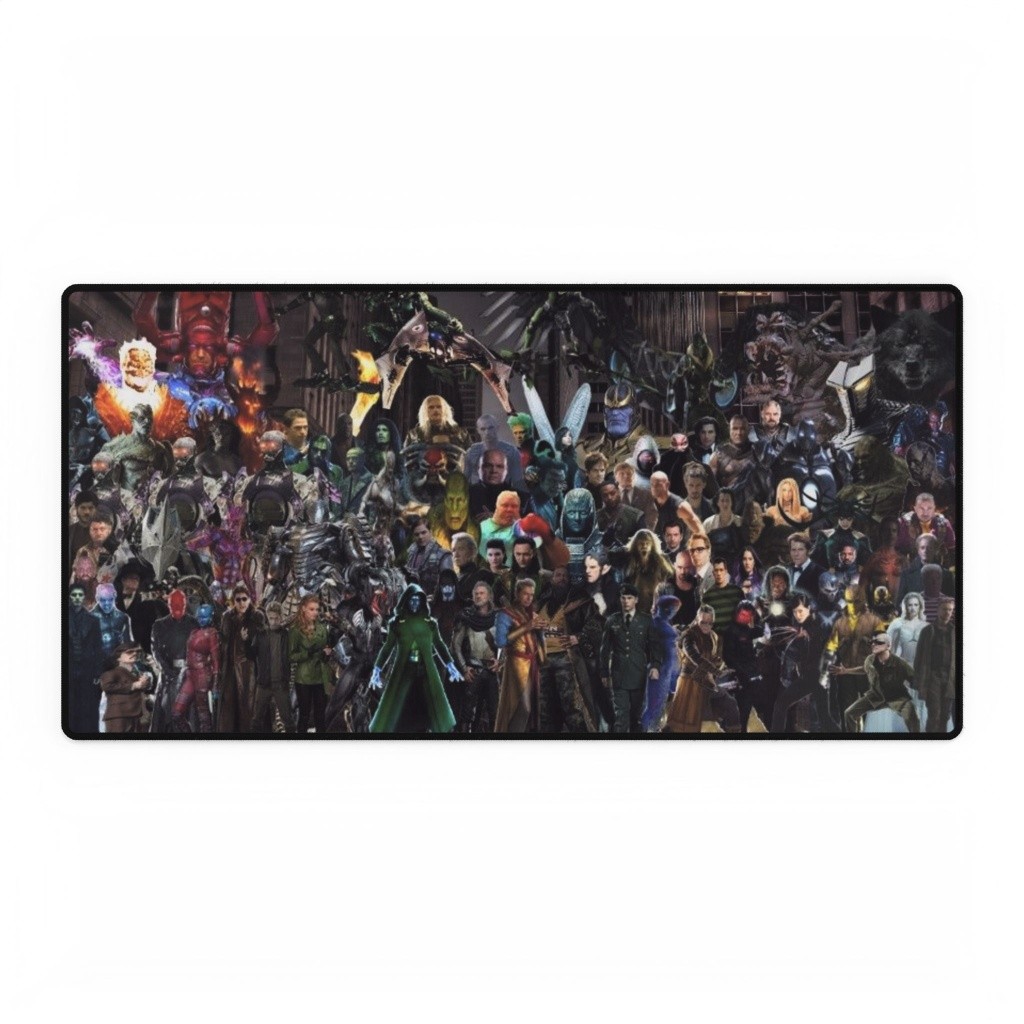 Marvel Villains And Dark Universe Characters Epic Action Ensemble Mouse Pad Desk