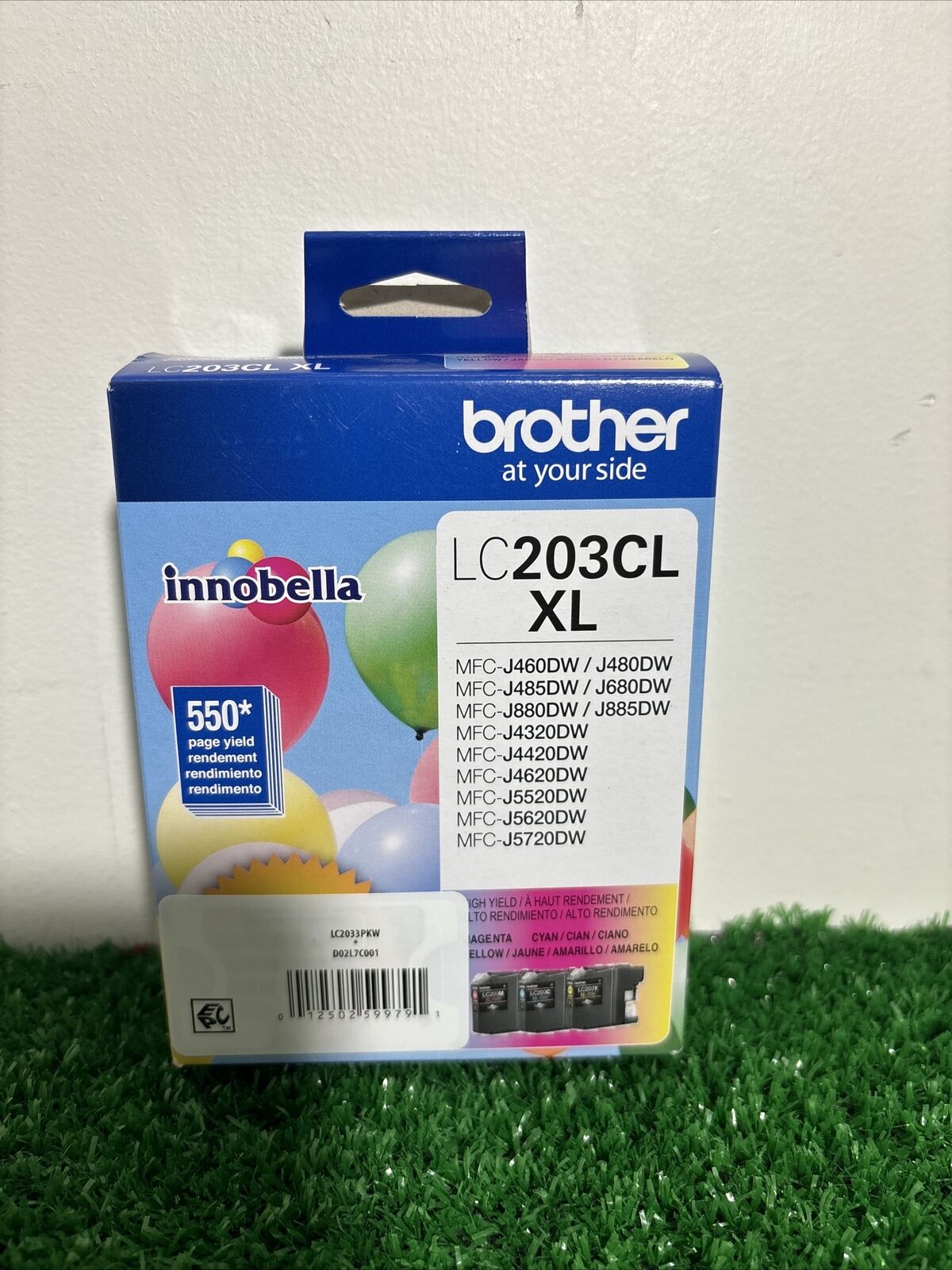 Brother LC203CL XL Ink Cartridge Value Pack DATED 07/2023 - 04/2026 Genuine OEM