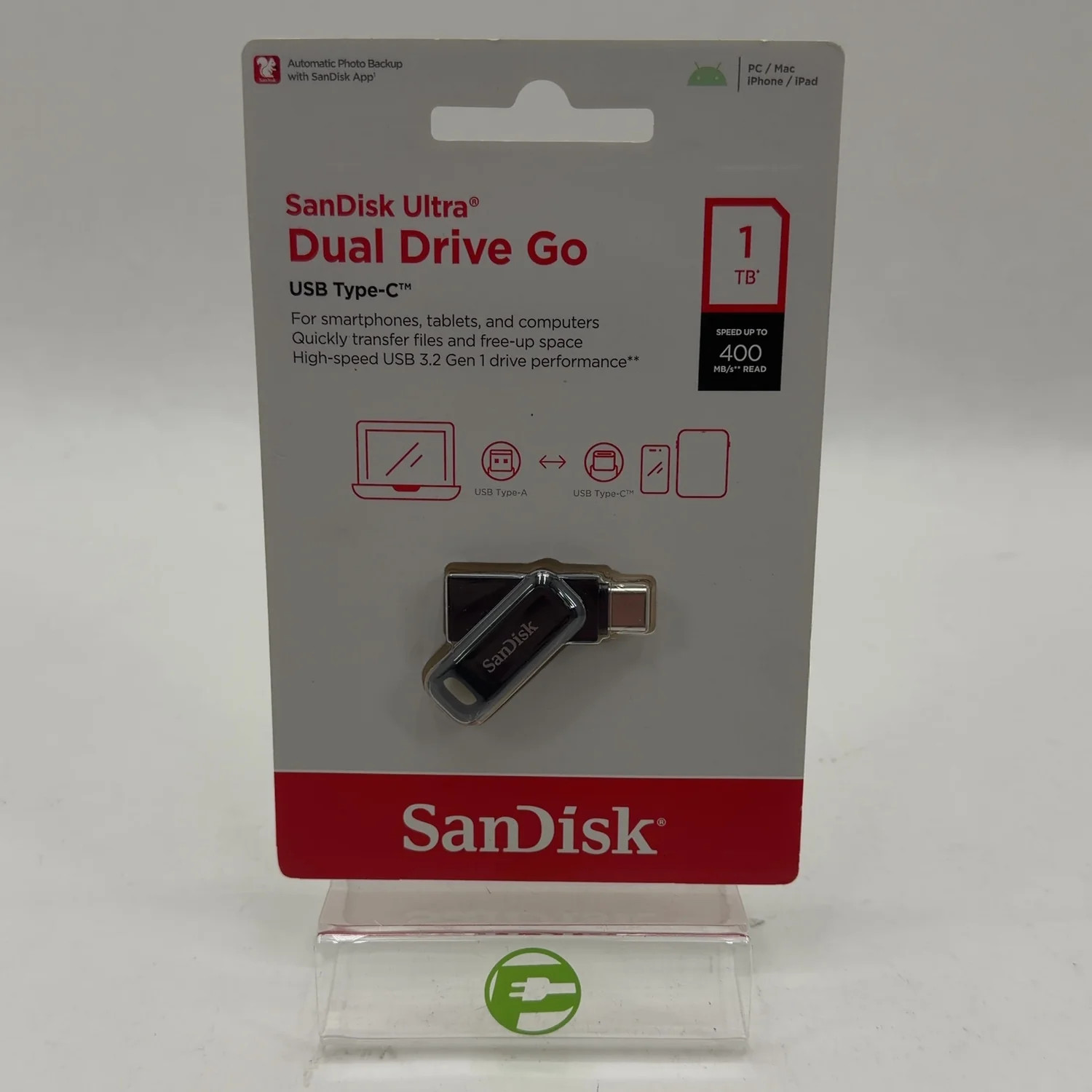 New SanDisk Ultra Dual Drive Go SDDDC3-1T00-A46 USB Type-C