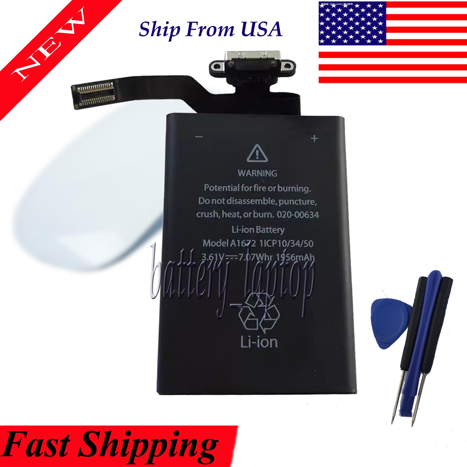 Battery for Apple Magic Mouse 2 A1672 020-00634 Wireless MagicMouse 2(020-00633