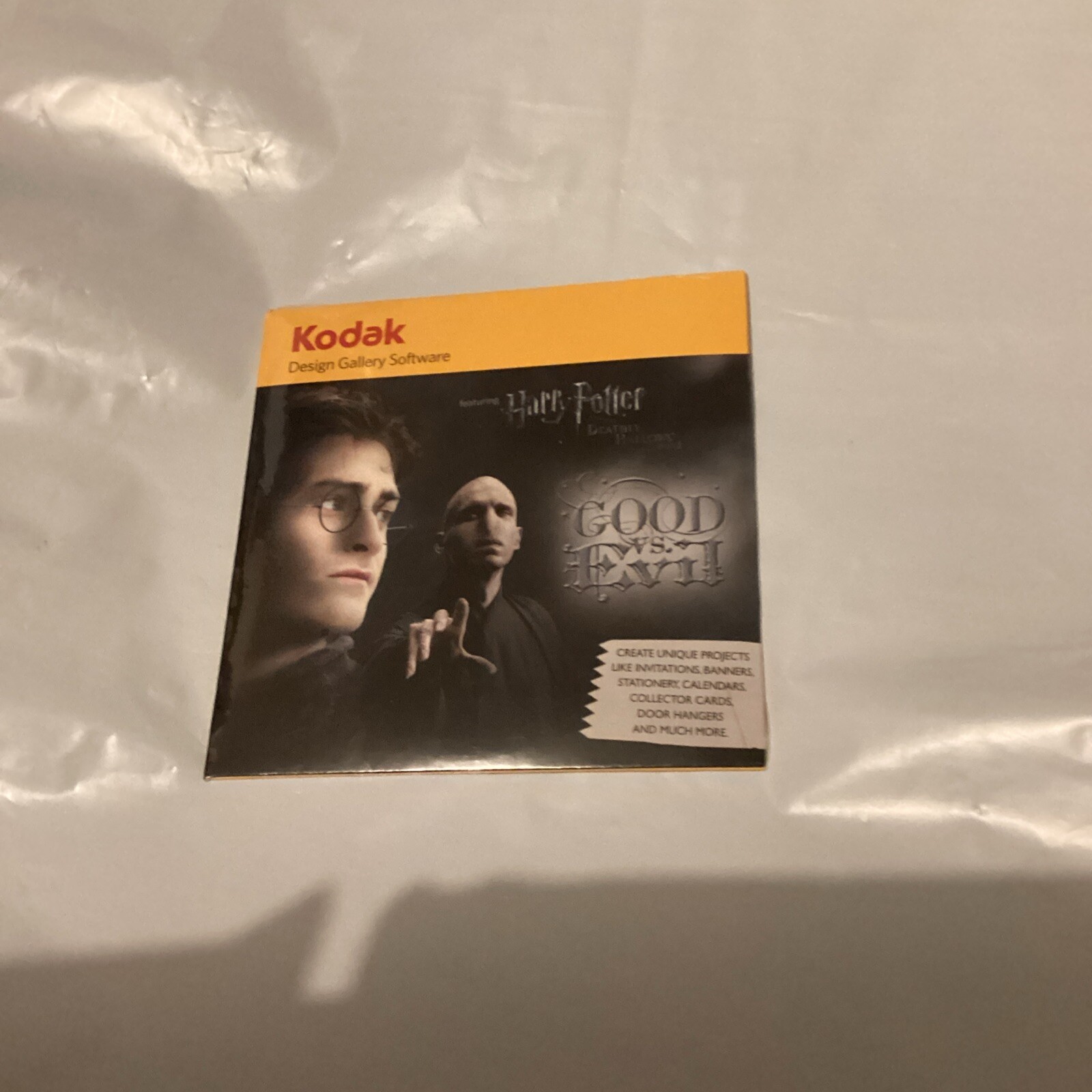 Kodak Design Gallery Software: Harry Potter and the Deathly Hallows (NEW)
