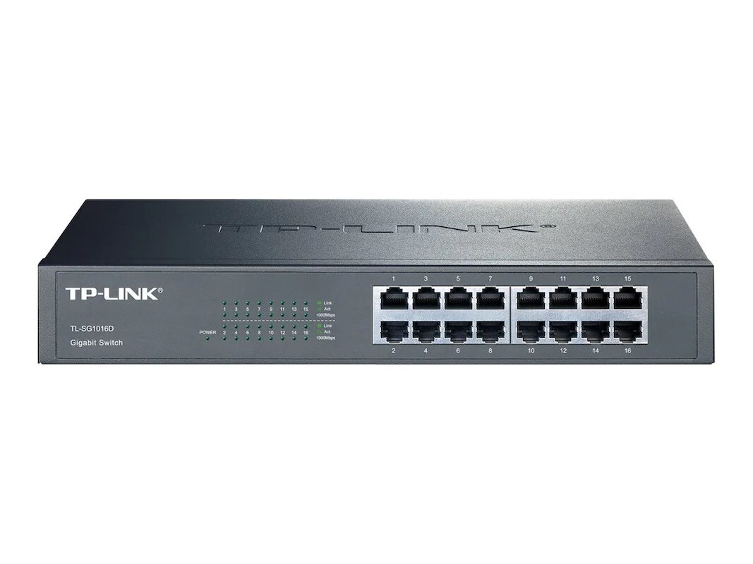 TP-LINK TL-SG1016D 16-Port Gigabit Switch
