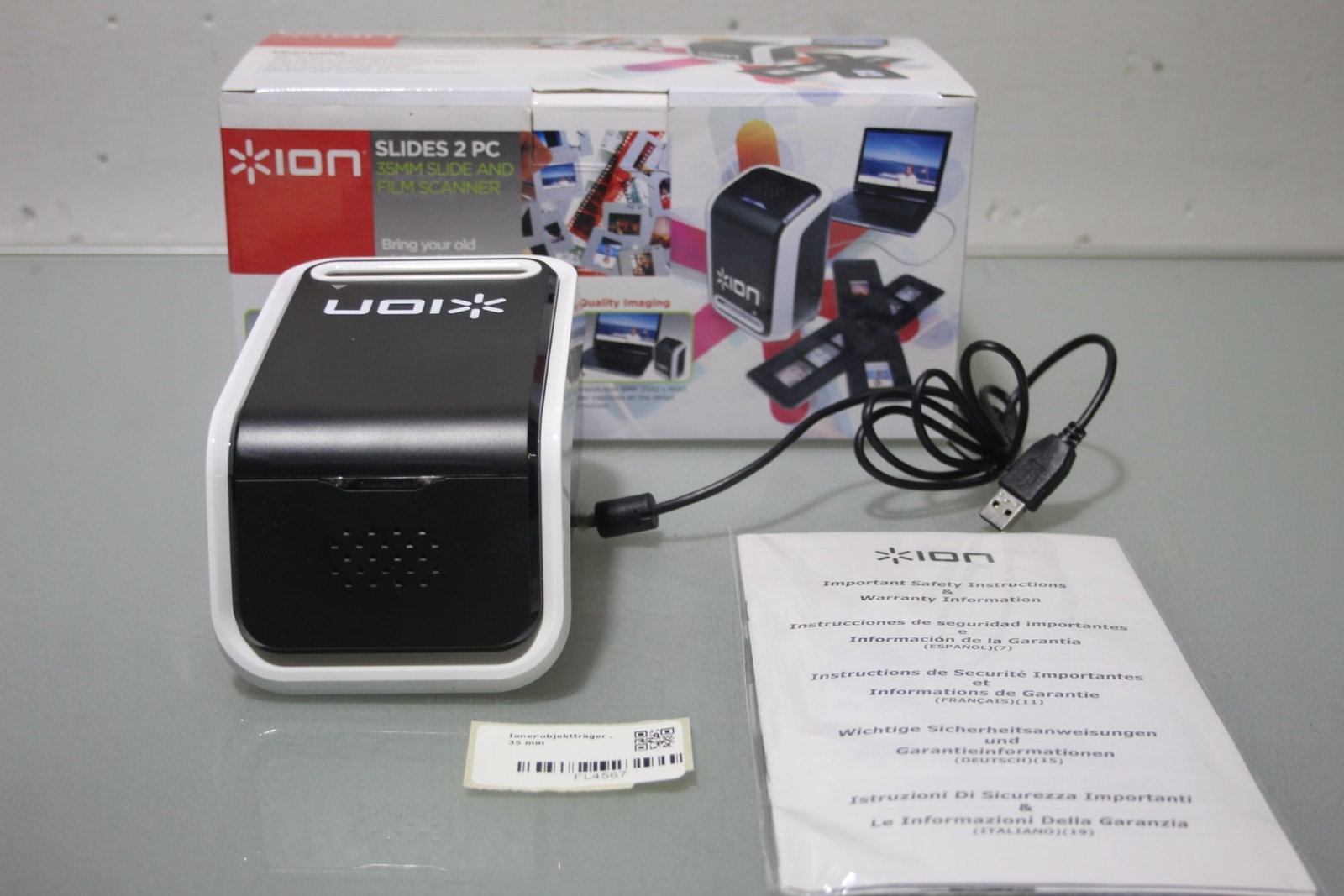Slides and Film Scanners, Ion Slides 2 PC, Ion Slides 2PCS 35mm 