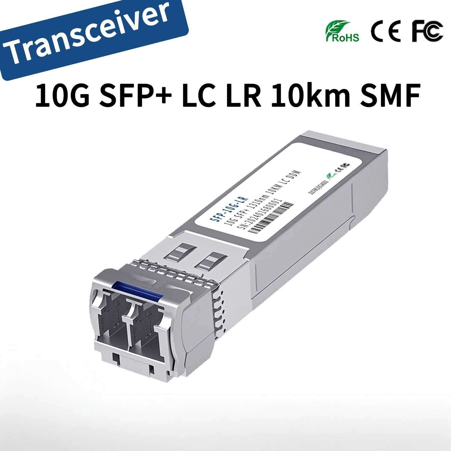 J9151A HP Compatible 10G LR SFP+ 1310nm 10km Transceiver