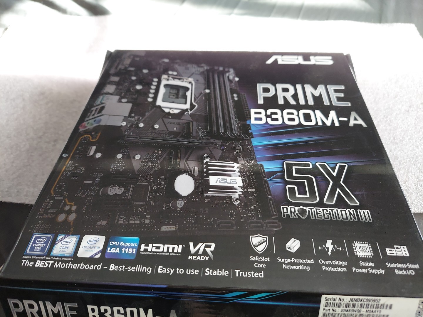 Fully Tested GOOD ASUS PRIME B360M A LGA1151 Intel System Board Motherboard