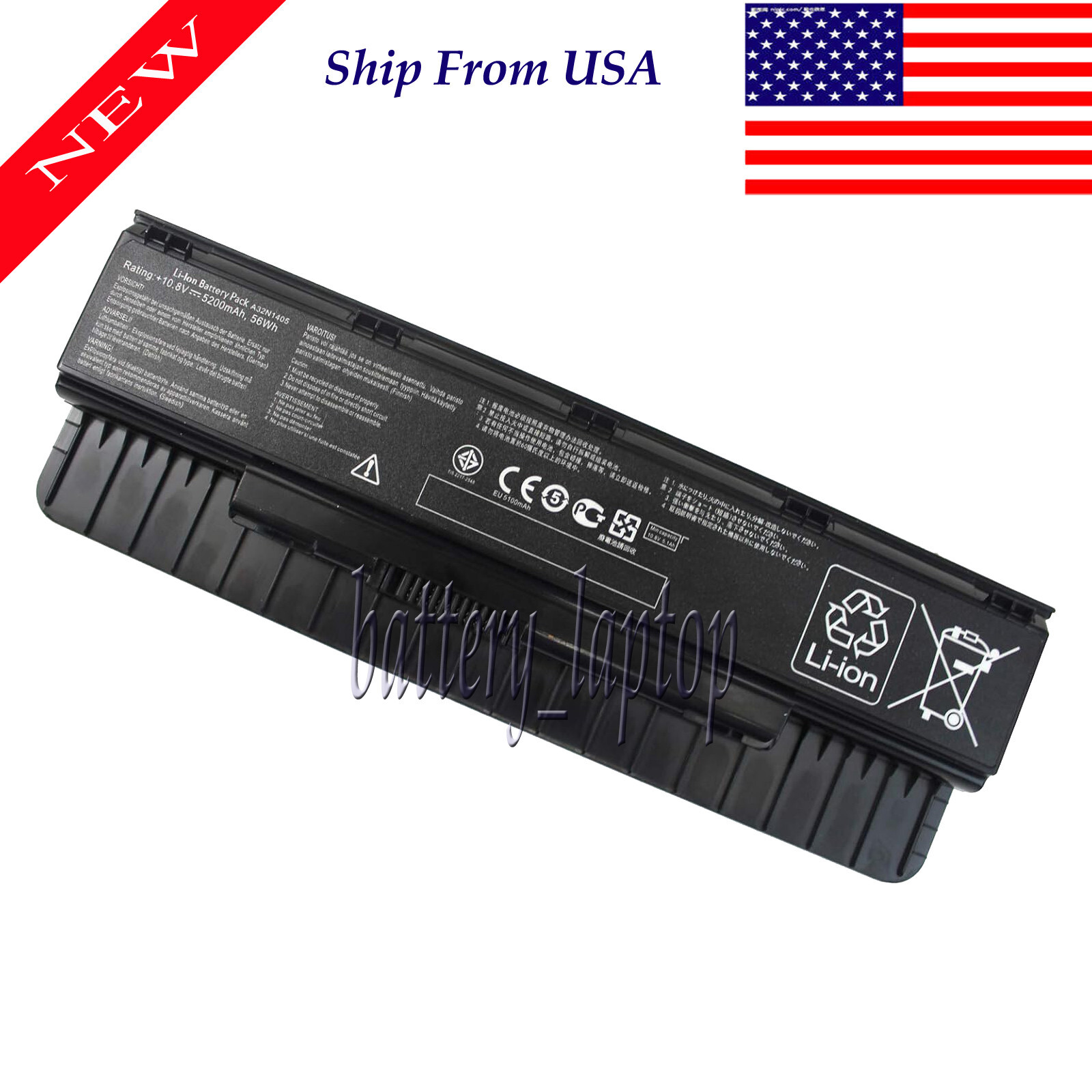 New A32N1405 Battery for ASUS GL551 GL551J GL551JK GL551JM GL551JW GL551JX GL771