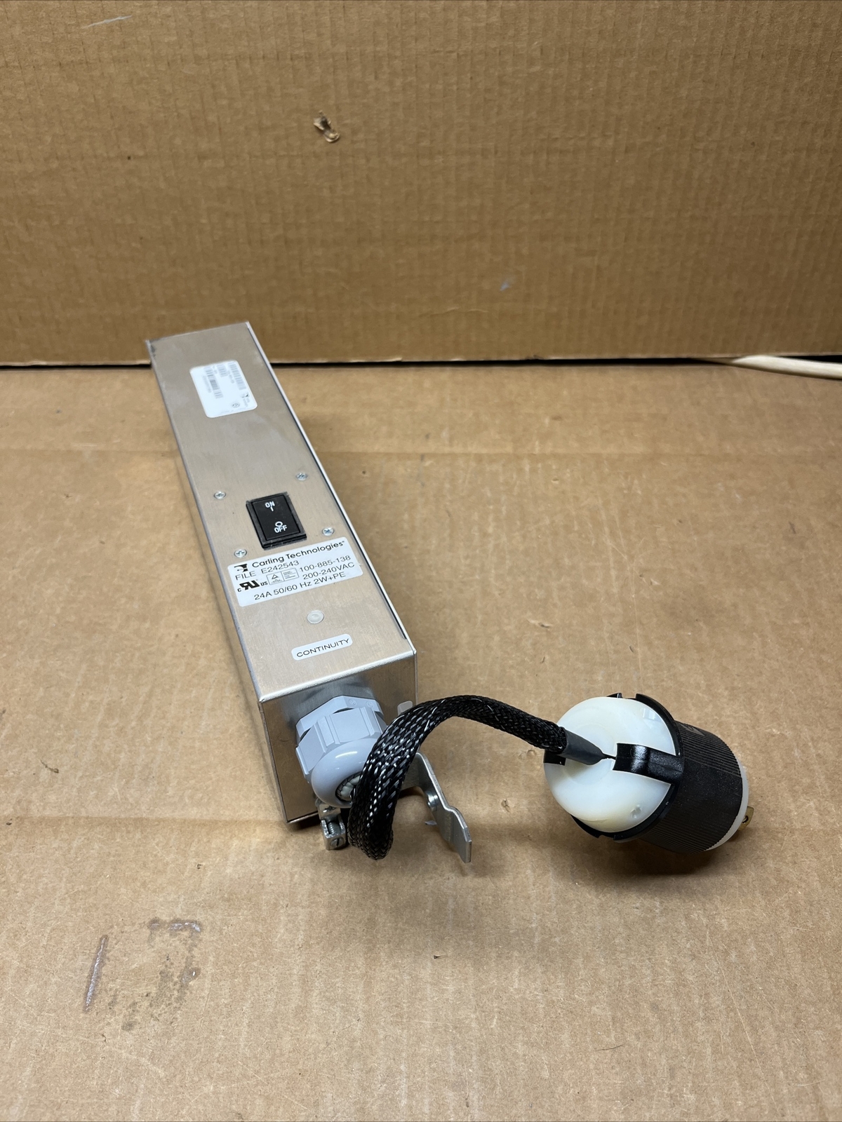 EMC 0T9025 100-885-138 200-240V~ 50/60Hz 24A PDU Tested Working