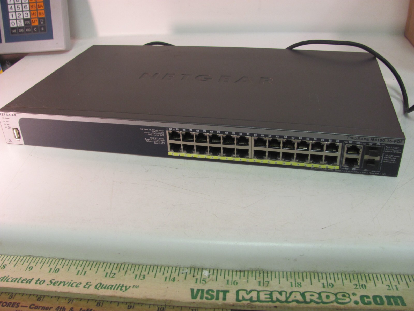 NetGear ProSafe M4100-26-POE 24-port 10/100 L2 + PoE Switch