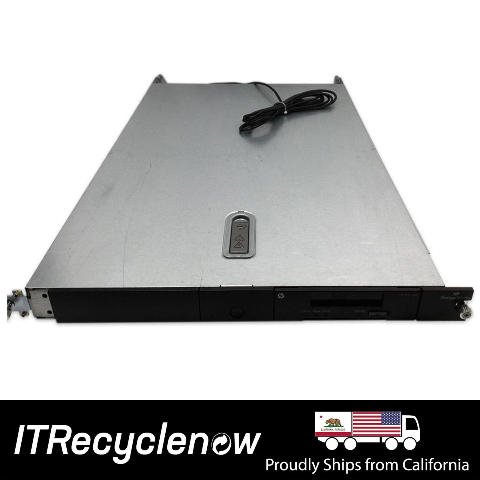 HP StorageWorks DAT160 USB Tape Drive Bay Backup Rackmount Storage Enclosure