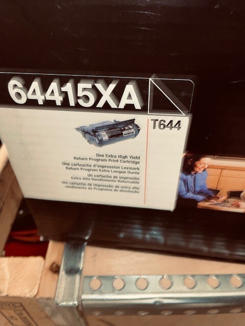 Genuine Lexmark 64415XA Extra High Yield Return Print Cartridge -- New Sealed