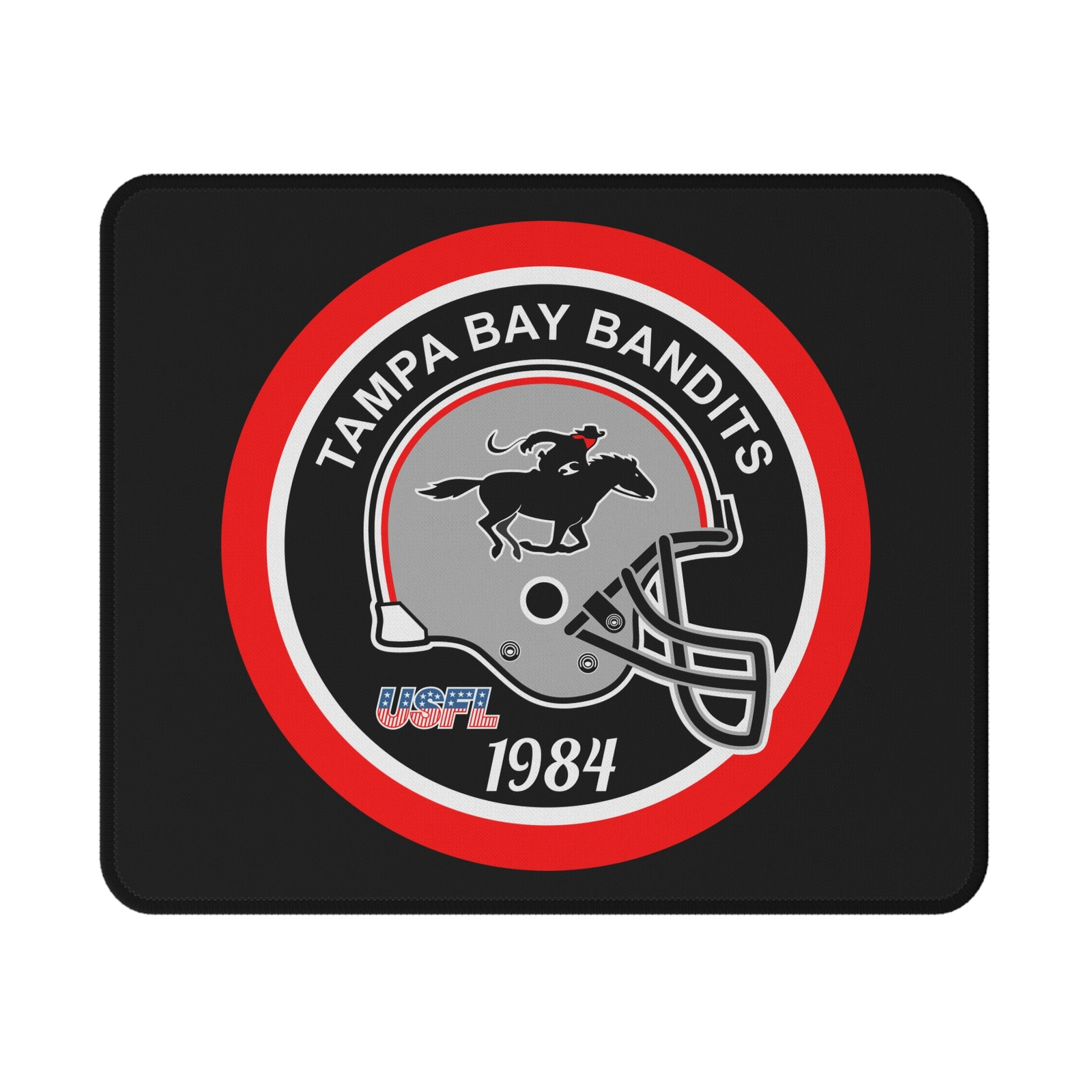 Tampa Bay Bandits 1984 Rubber Base USFL Computer Mouse Pad - Buccaneers