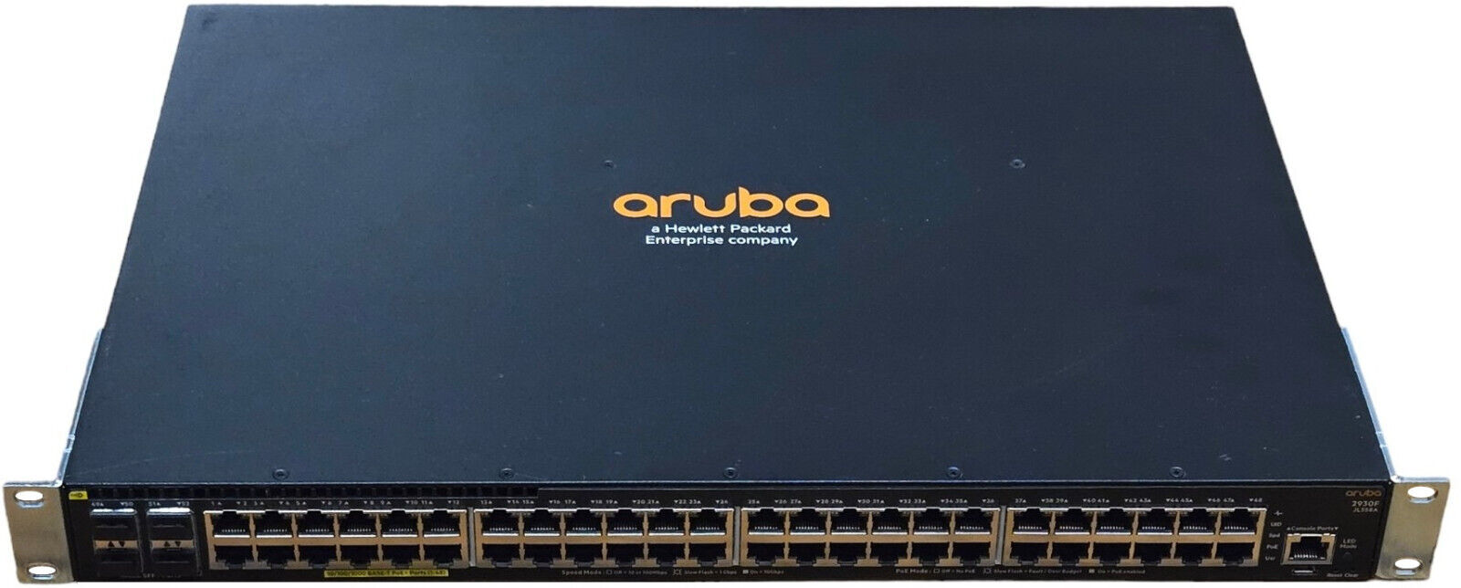 Aruba 2930F 48G PoE+ 4SFP+ 740W 48-Port 10/100/1000 PoE+ Switch JL558A