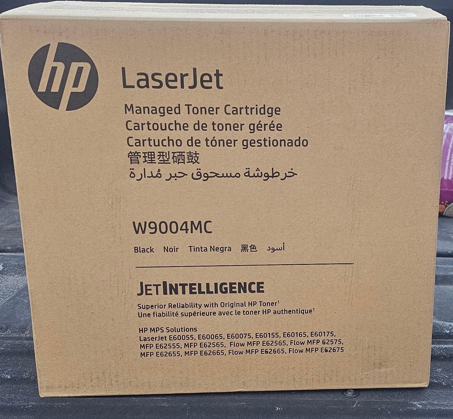 HP LaserJet Managed Black Toner Cartridge W9004MC W9004-00902 for E60055