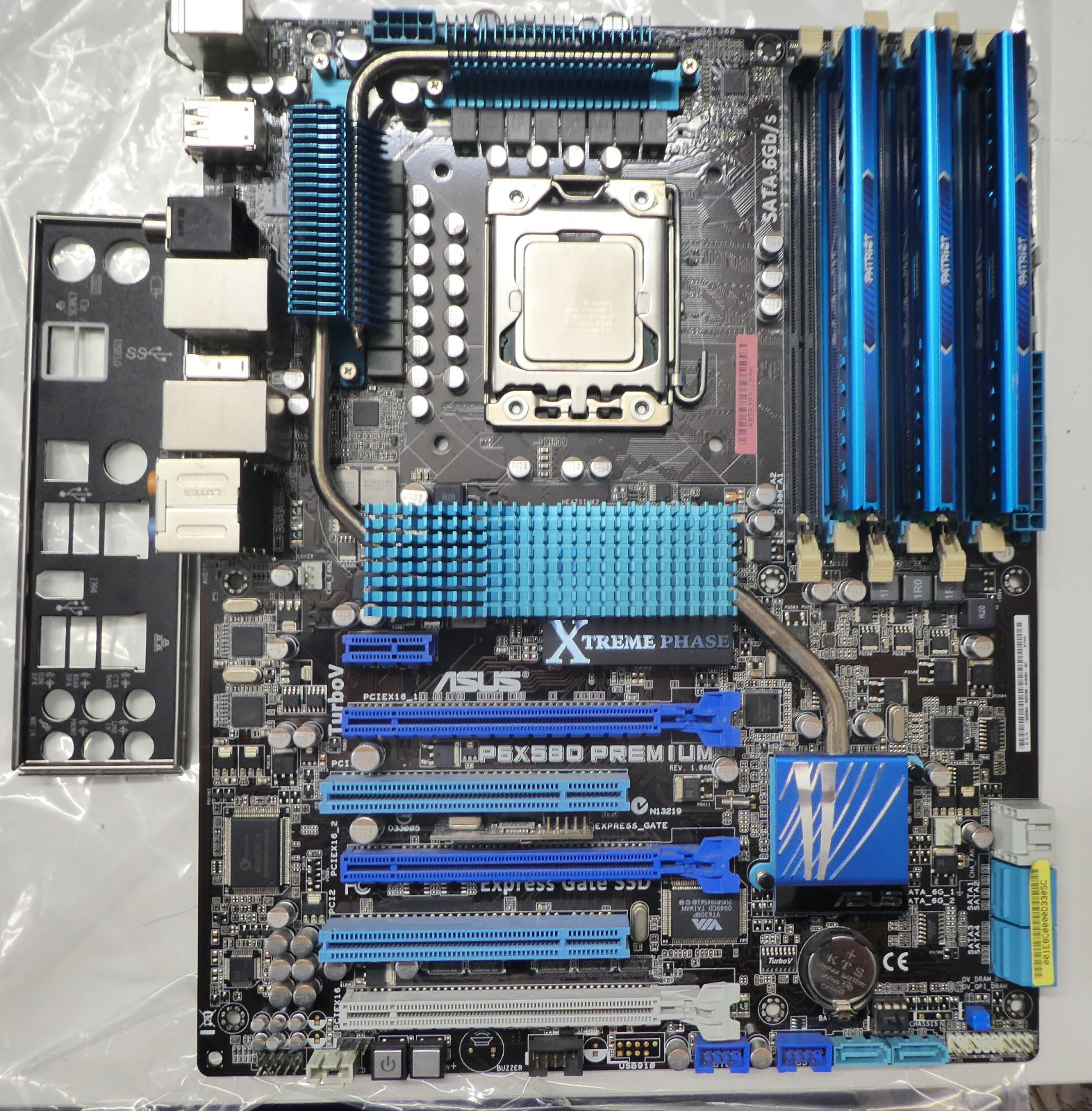 ASUS P6X58D Premium Motherboard + i7-930 CPU + 24GB 1600MHZ DDR3