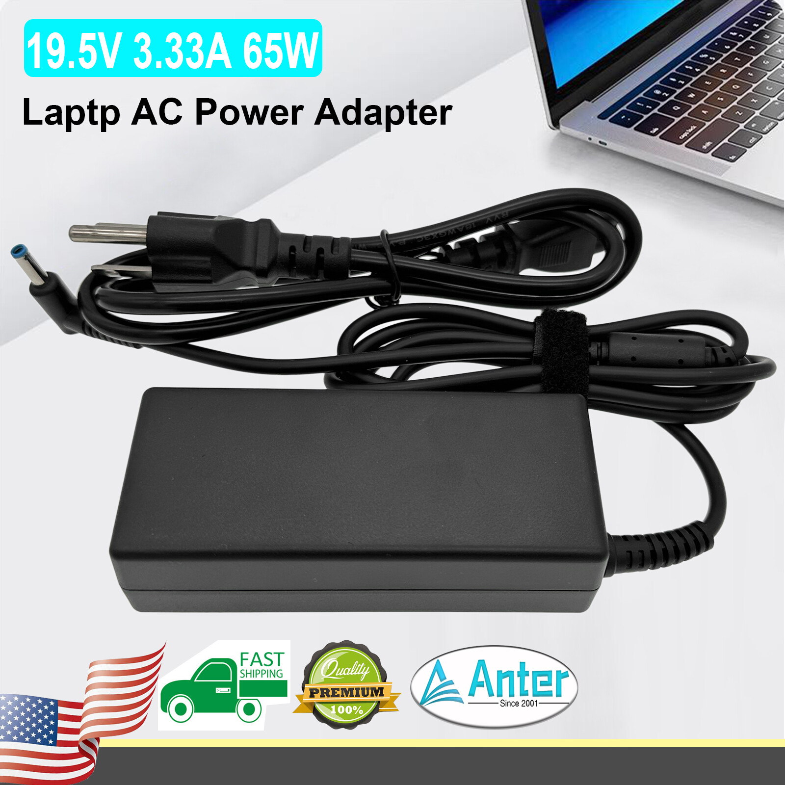 AC Adapter For HP Chromebox J5N49UT J5N50UT J5N51UT J5N52UT K1L50UT Power Cord