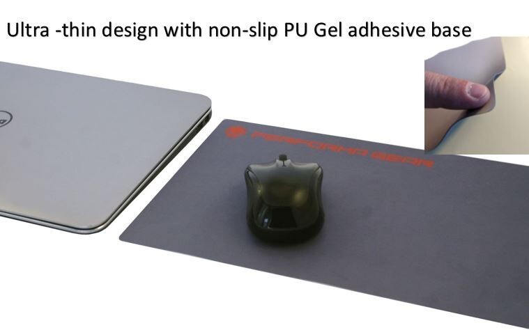Travel Mouse Pad Microfiber screen cleaner (2 pack)