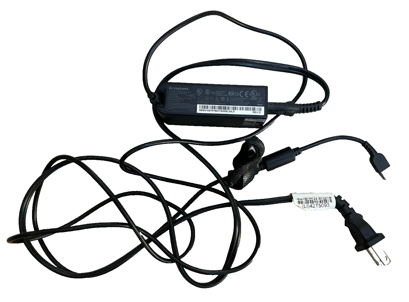 Lenovo ThinkPad Helix 2 in 1 Laptop Tablet M-5Y71 Power Adapter / Charger
