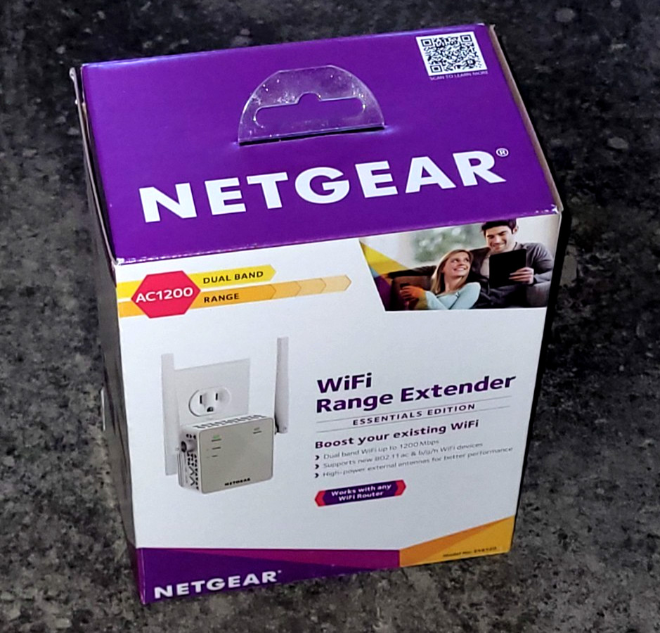 NETGEAR AC1200 Wi-Fi Range Extender - EX6120