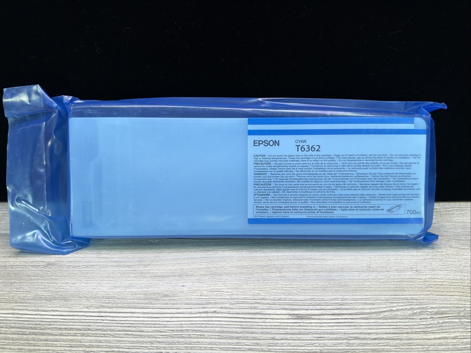 Epson T6362 Cyan Ink Cartridge 700ml - See Pictures
