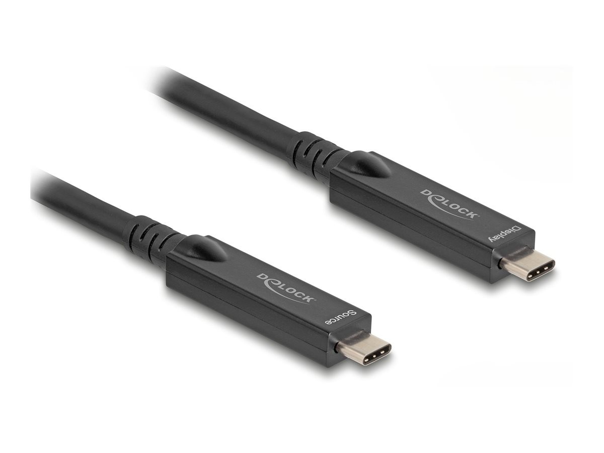 Delock USB cable USB-C (M) to USB-C (M) DisplayPort 1.4 20 V 3 A 84258