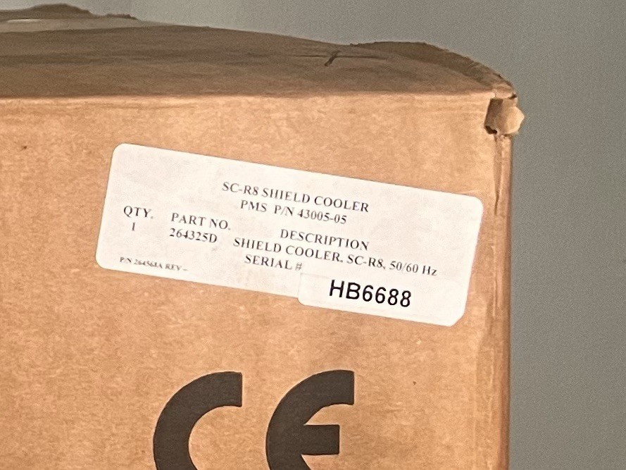 Sumitomo SHI Cryogenics SC-R8 Shield Cooler – P/N 43005-05, 50/60Hz, New in Box