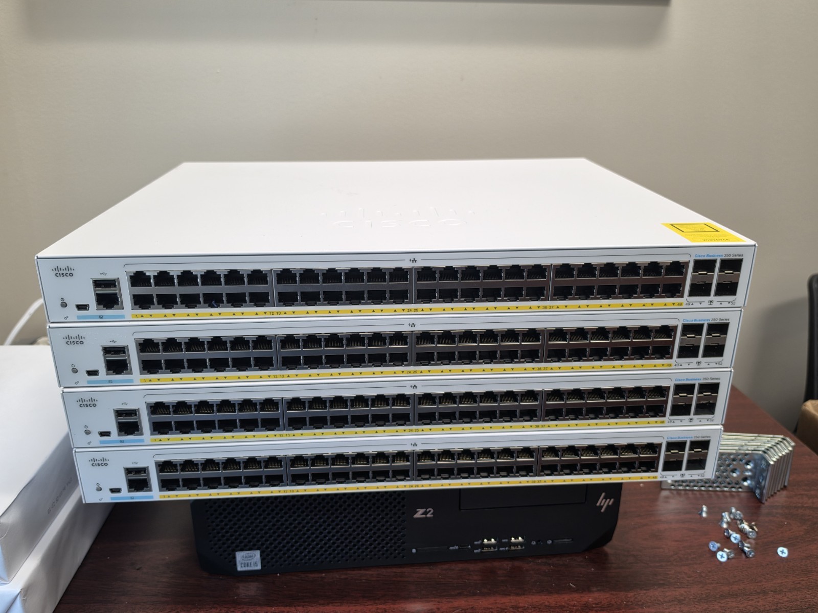 Cisco CBS250-48P-4G Gigabit Ethernet Smart Managed Switch with PoE