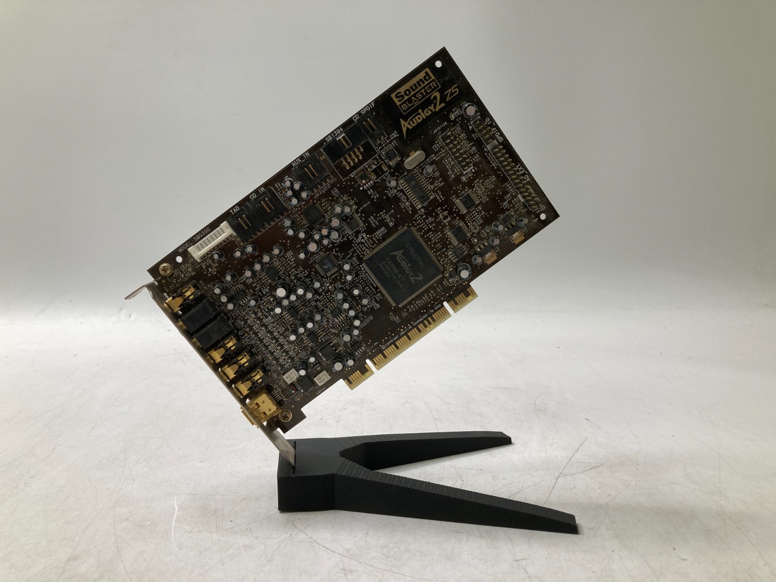 Vintage Creative Labs SB0350 Sound Blaster Audigy2 ZS SB1394 Gold Ports